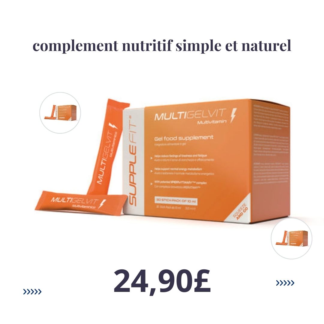 MULTIGELVIT - complément alimentaire multivitaminé en gel