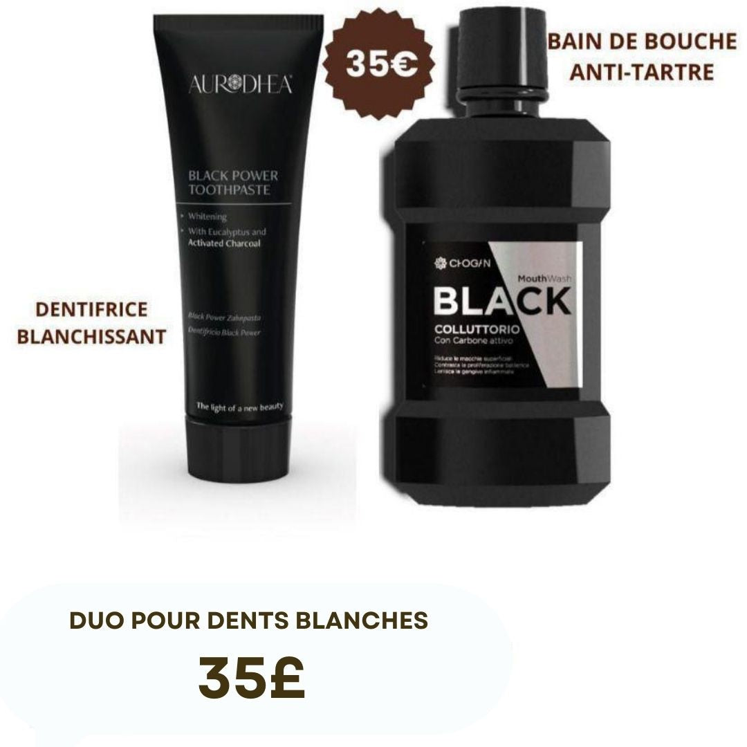 DUO DENTS BLANCHES EN 8 JOURS