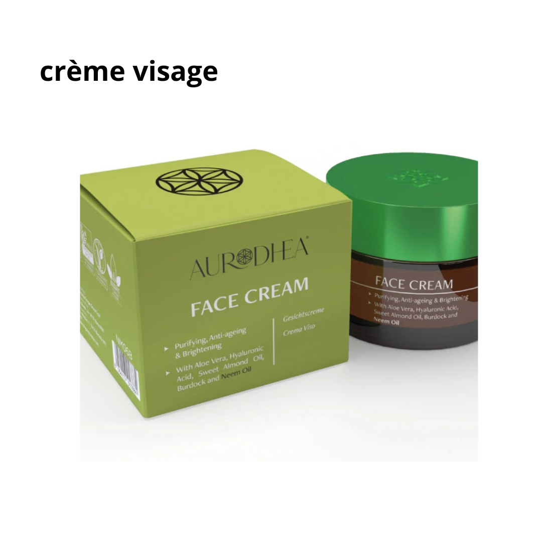 Crème visage à l’huile de Neem - 50 ml