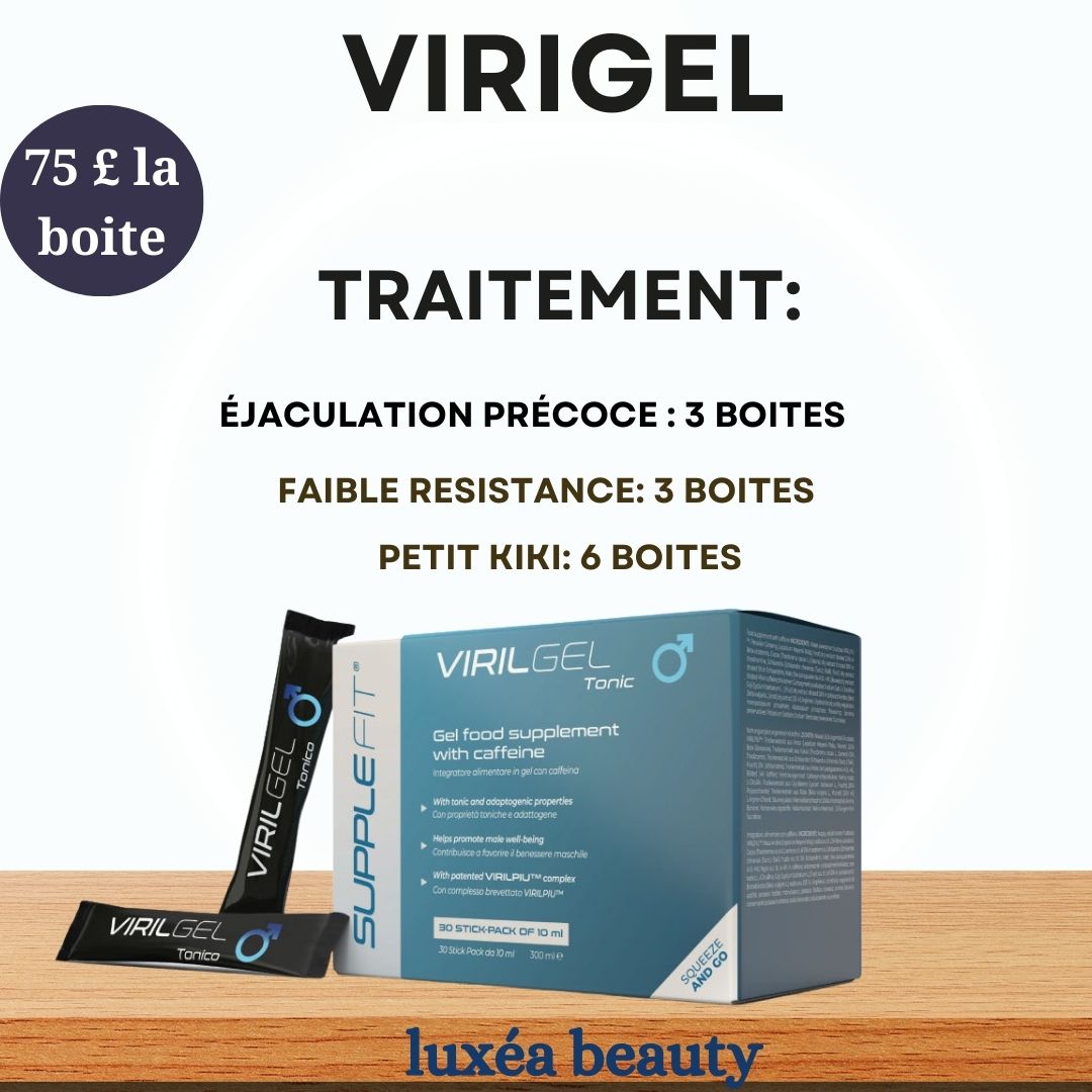 Virigel: énergie plus virilité chez les hommes