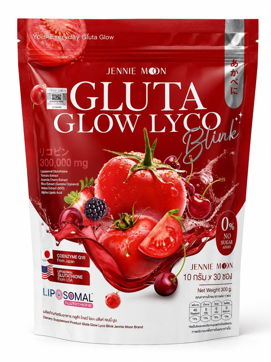 JENNIE MON Gluta Glow Lyco Plus